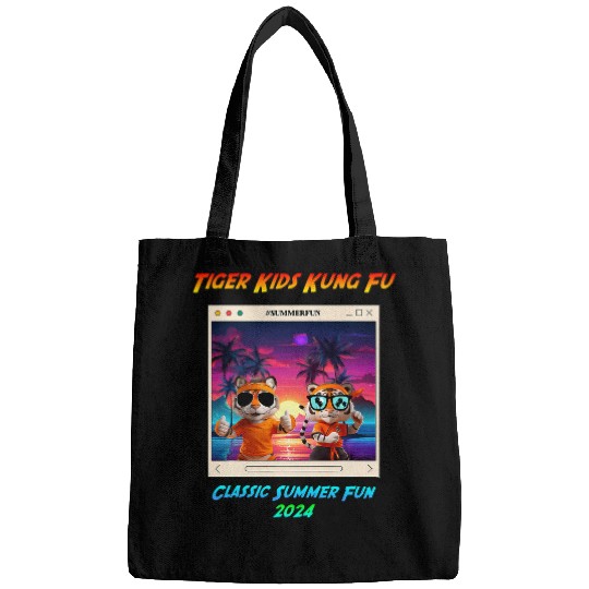 Tiger Kids Kung Fu Summer Fun Friends Bags