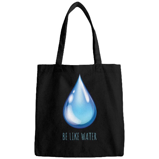 Be Like Water Martial Arts Tao Taoism Flow Kung Fu 3 Bags