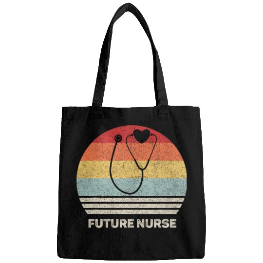 Retro Future nurses Nursing Student Gift Stethoscope Bags