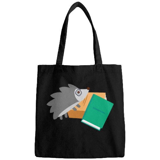 Hedgehog Book Reading 3 Bags
