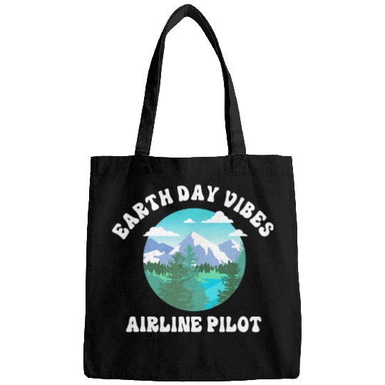 Earth Day Vibes Airline Pilot Bags