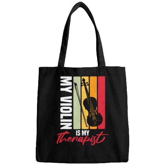 My Violin is My Therapist Violin Player Bags
