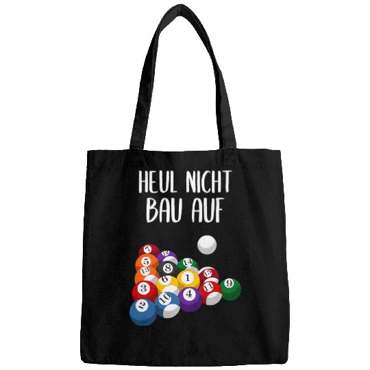 Heul Nicht Build On Billiard Pool Player Bags