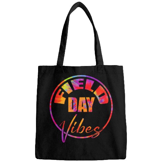 School Field Day Vibes Tie Dye Outdoor Playground Trip Bags