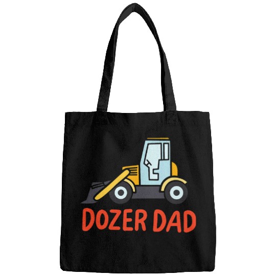 Dozer Dad Construction Worker Bags