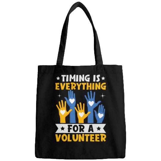 Timing Everything For Volunteer Social Worker Volunteer 1 Bags