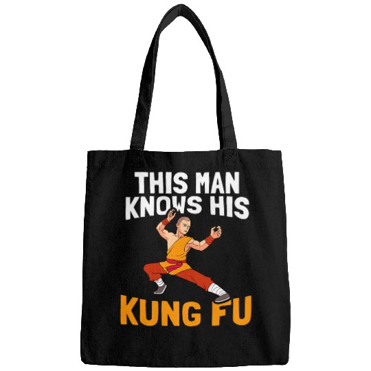 This Man Knows His Kung Fu Combat Sports Martial Kung Fu Bags