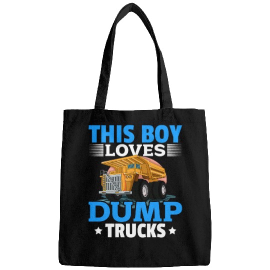 Dump Truck This Boy loves Dump Trucks 2 Bags
