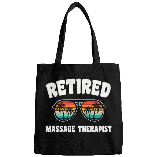Retired Massage Therapist Funny Retirement Congratulations Bags