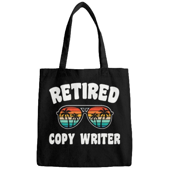 Retired Writer Funny Retirement Congratulations Bags