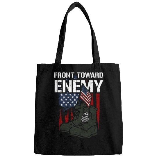 Honor Front Toward Enemy Memorial Day Sayings Bags