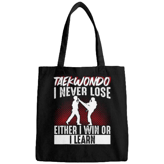 TKD Korean Martial Arts Tae Kwon Do Fighter TaekwondoI Bags