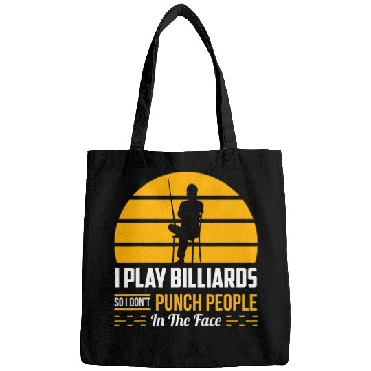 Billiard Gift Funny Pool Player Shark Sarcastic Humor Gift Bags