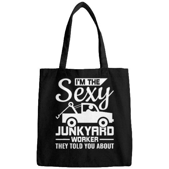 Sexy Junkyard Worker Scrapyard Junkyard Scrapper Bags