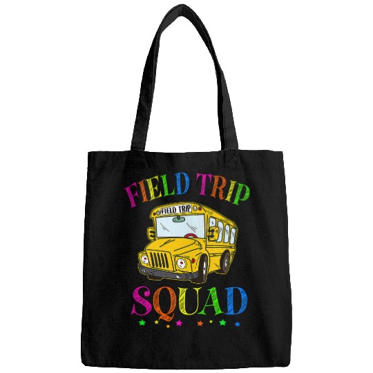 Field Trip Squad School Bus Field Day 2024 Kids Bags