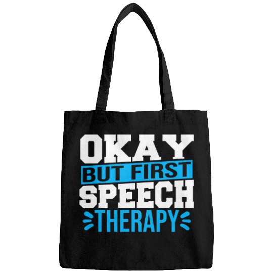 Speech Language Pathology Speech And Language Therapist SLP Bags