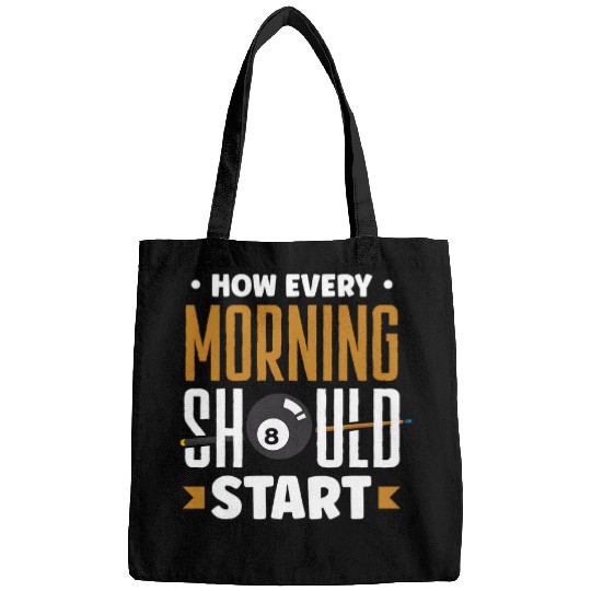 Billiard Lover 8 Ball Pool Player Bags