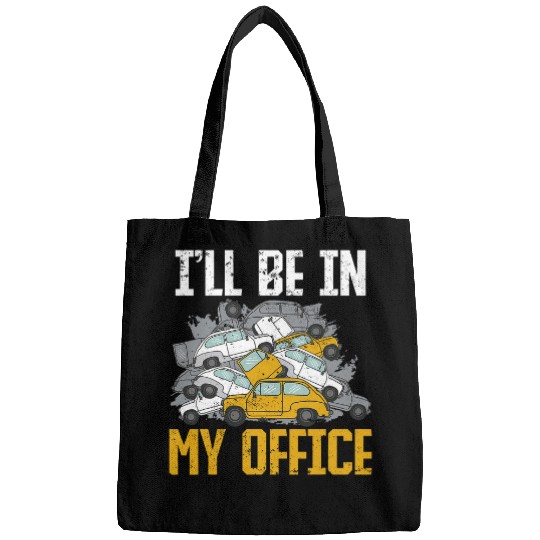 Scrapyard Bell be in my office Junkyard Worker Bags