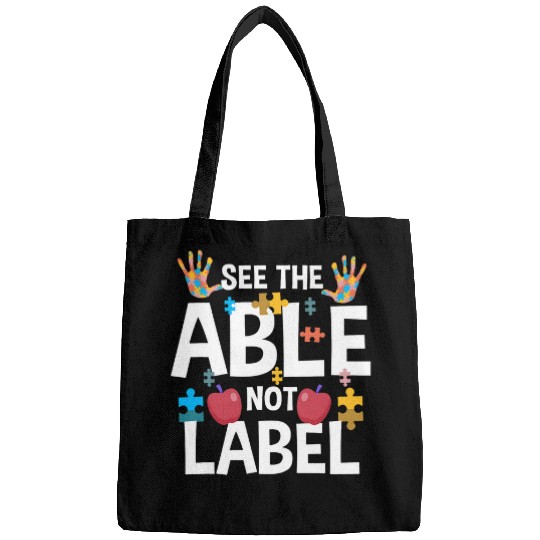 Special Education Teacher See The Able Not Label Bags