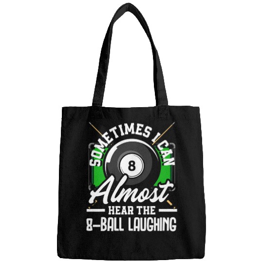 Billiard Pool Player Snooker 8 Ball Laughing Bags