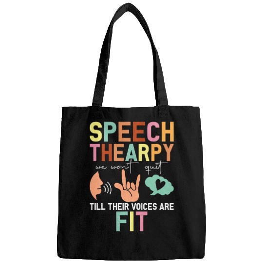 Speech Language Pathologist Speech Therapist SLP Bags