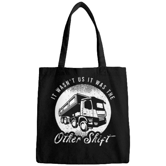 Mens Construction Worker Saying For A Construction Truck Driver 4 Bags