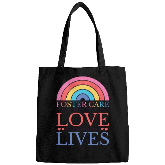 Foster Care Family Love Transforms Lives Foster Parent 7 Bags