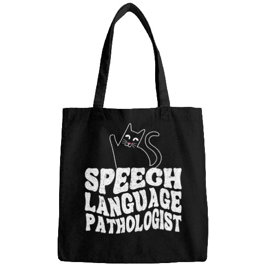 Speech Language Pathologist SLP Cat Speech Therapy Bags