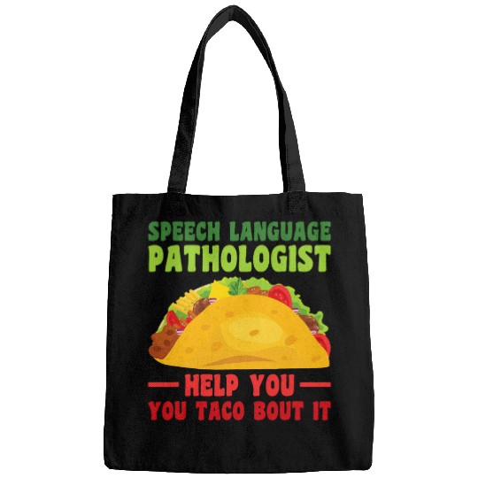 Speech Language Pathologist Cinco De Mayo Speech Therapist Bags