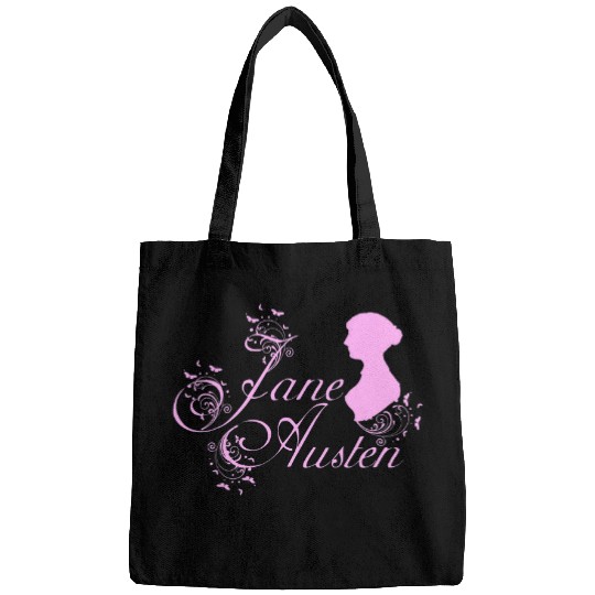 Jane Austen Quotes vintages Romantisc Book Club Literary Novel Bags