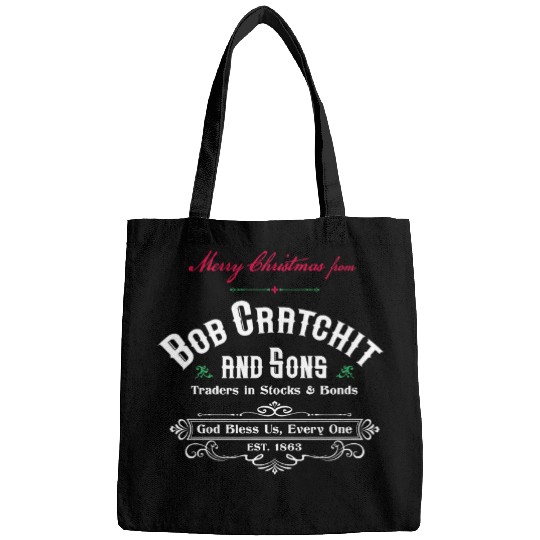 Christmas Carol Bob Cratchit Ebenezer Scrooge Dickens Biz Bags
