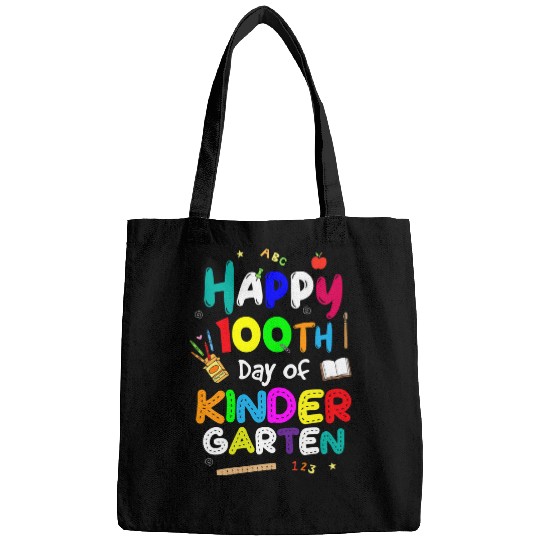 Happy 100th Day of Kindergarten Teacher or Student 15 Bags