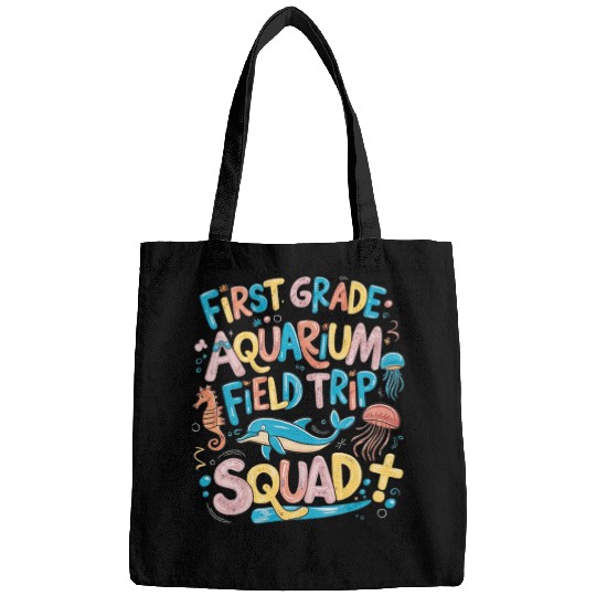 First Grade Aquarium Field Trip Squad Teacher Students 1 Bags