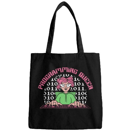 Programming Queen Software Developer Programmer Bags