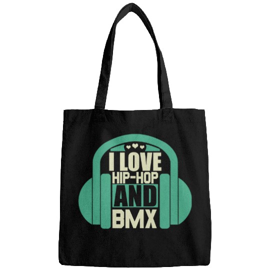I Love Hip Hop And BMX Bags
