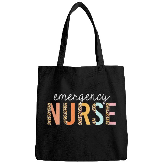 Leopard Emergency nurses Print For Nursing Student nurses Day Bags