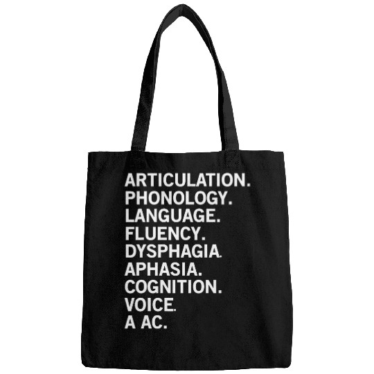 Speech Therapy Appreciation Present SLP Therapist Pathology Bags