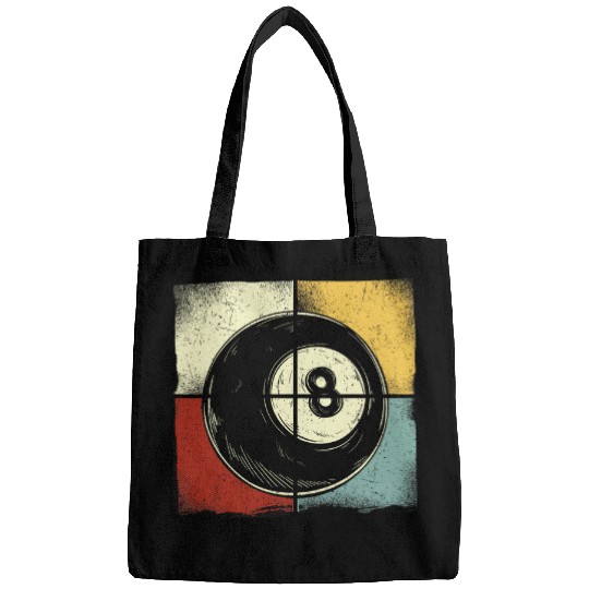 Billiards Pool Player Ball Retro vintages Bags
