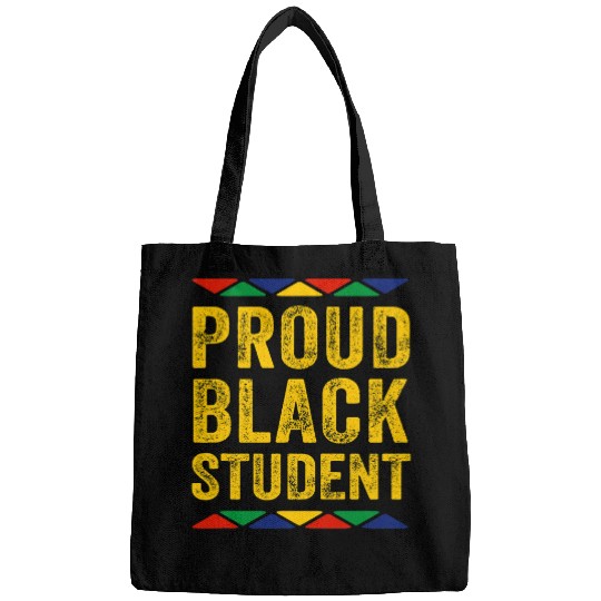 Proud Black Student Black History Month African American Bags