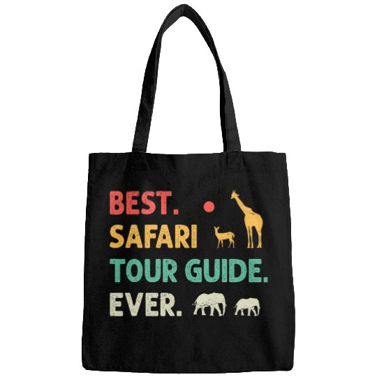 bests Safari Tour Guide Funny Zoo Party Jungle Safari 1 Bags
