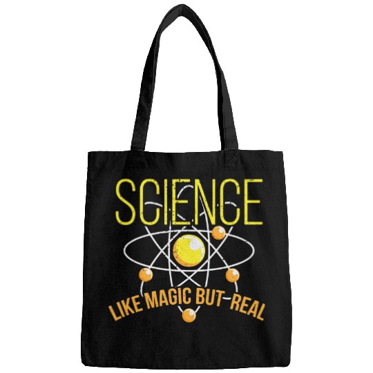 Science like magic but real Physics Universe Student Nerd Bags