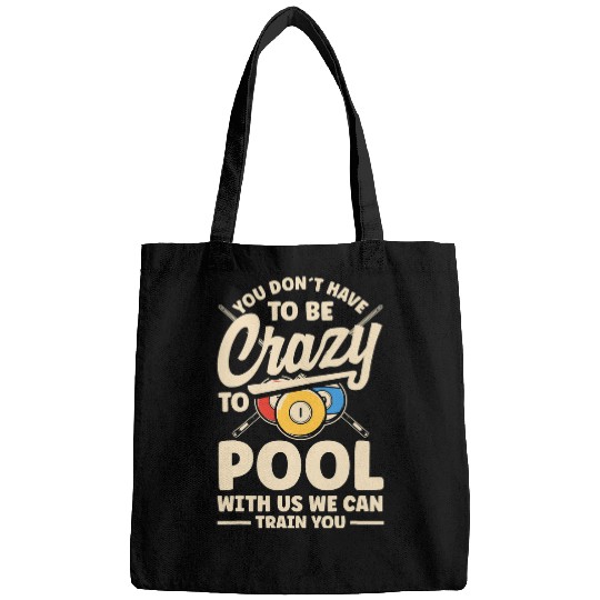 Billiard Team Funny Snooker Player Pool Bags
