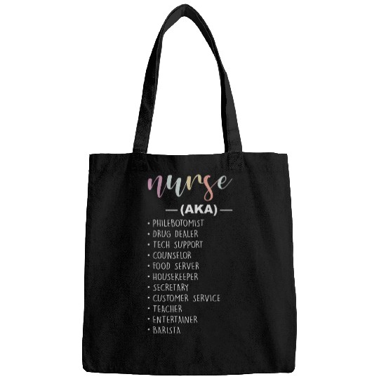 nurses AKA List Funny nurses Week Bags