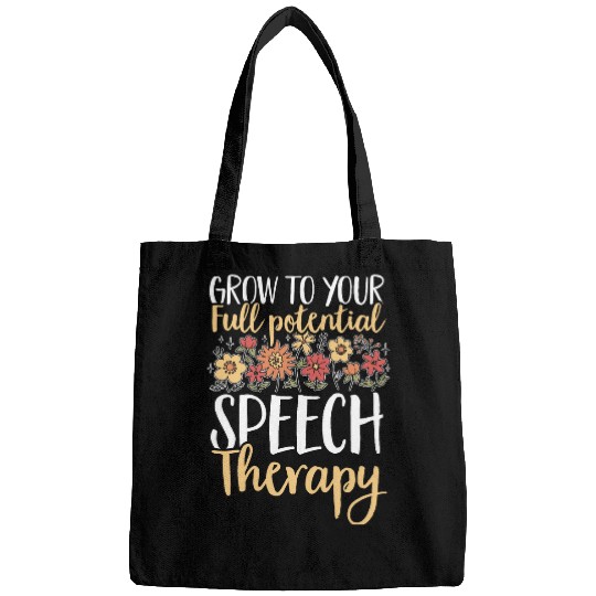 Speech Pathology Grow To Your Full Potential Speech Therapy 2 Bags