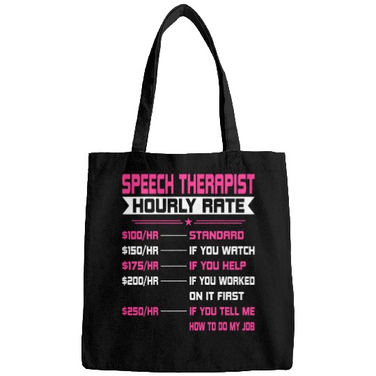 Speech Therapist Hourly Rate Speech Language Pathologist Bags