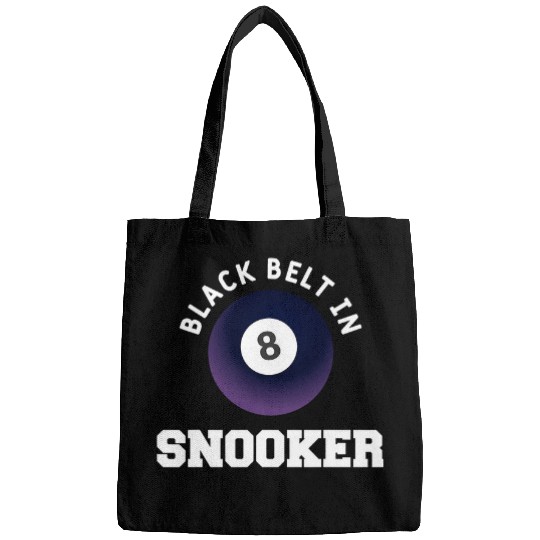 Black Belt In Snooker Billiards Billiard Pool Player 2 Bags
