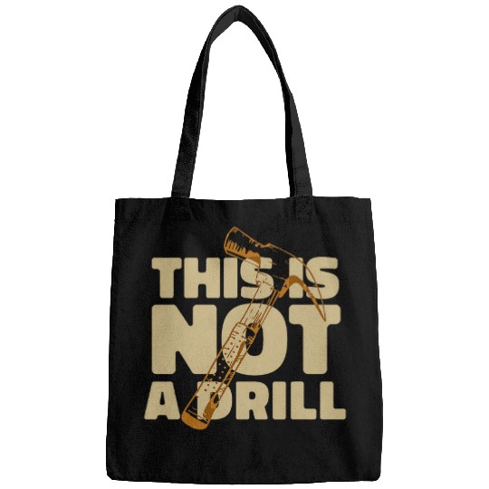 Woodworking Carpenter Hammer Woodworker This Is Not A Drill Bags