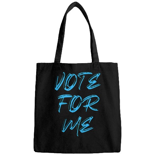 Vote For Me Election Day Student Council Apparel 4 Bags