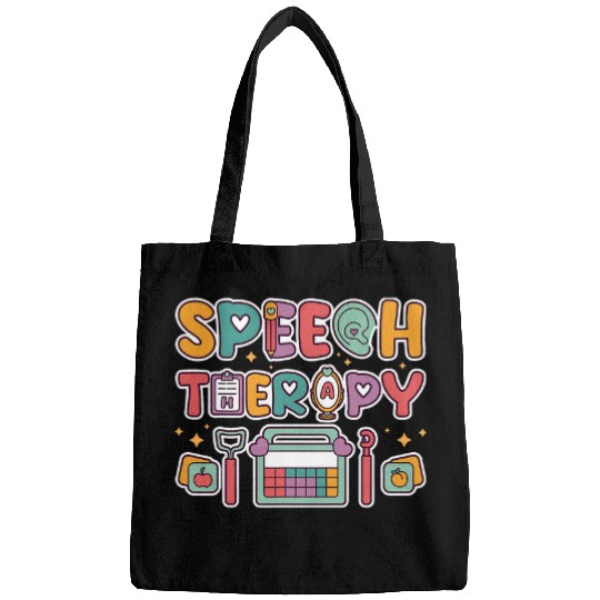 Speech Therapy Therapist Pathologist SLP Session Case Worker Bags