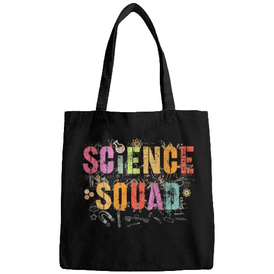 vintages SCIENCE SQUAD Technology Teacher Team Student STEM 1 Bags